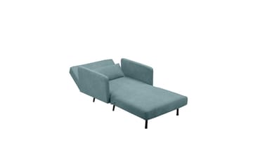 Fåtölj Mallory Petrol - Petrol - Möbler - Fåtölj & stolar - Fåtölj - Bäddfåtölj