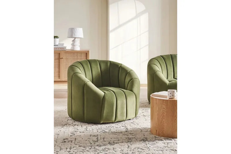 Fåtölj Malung - Grön - Möbler - Fåtölj & stolar - Fåtölj - Fåtölj utan armstöd