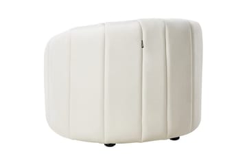 Fåtölj Malung - Vit - Möbler - Fåtölj & stolar - Fåtölj - Fåtölj utan armstöd