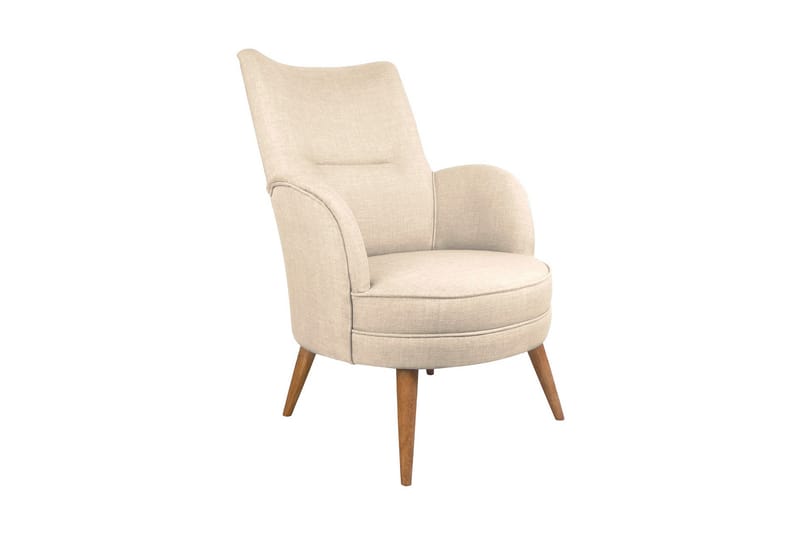 Fåtölj Mccalib med Armstöd - Beige - Möbler - Fåtölj & stolar - Fåtölj