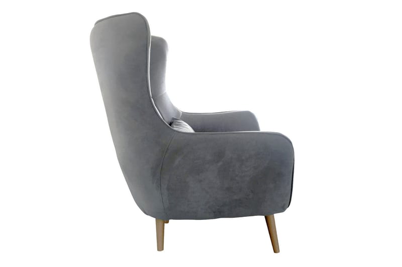Fåtölj - Rosa - Möbler - Fåtölj & stolar - Fåtölj - Sammetsfåtölj