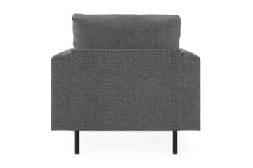 Fåtölj Menard Compact - Mörkgrå - Möbler - Fåtölj & stolar - Fåtölj