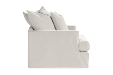 Fåtölj Menard Tvättbar & avtagbar klädsel - Beige - Möbler - Fåtölj & stolar - Fåtölj