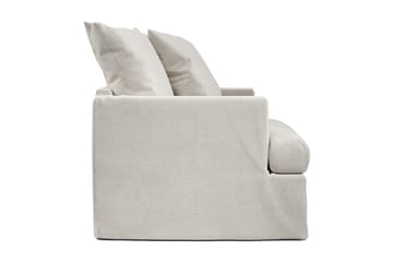 Fåtölj Menard Tvättbar & avtagbar klädsel - Beige - Möbler - Fåtölj & stolar - Fåtölj