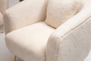 Fåtölj Moe - Beige - Möbler - Fåtölj & stolar - Fåtölj