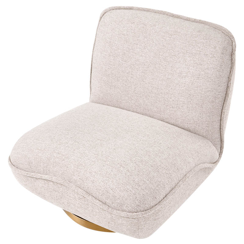 Fåtölj Muren - Beige - Möbler - Fåtölj & stolar - Fåtölj - Snurrfåtölj
