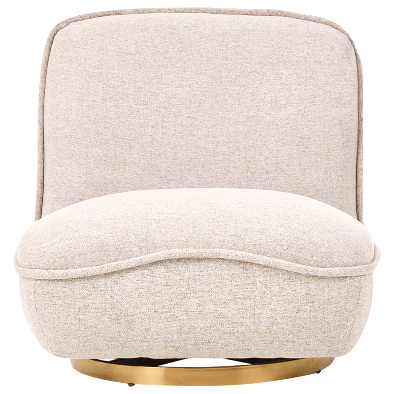 Fåtölj Muren - Beige - Möbler - Fåtölj & stolar - Fåtölj - Snurrfåtölj