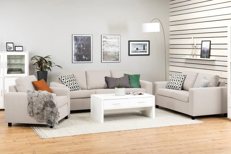 Fåtölj Nevada - Beige - Möbler - Fåtölj & stolar - Fåtölj