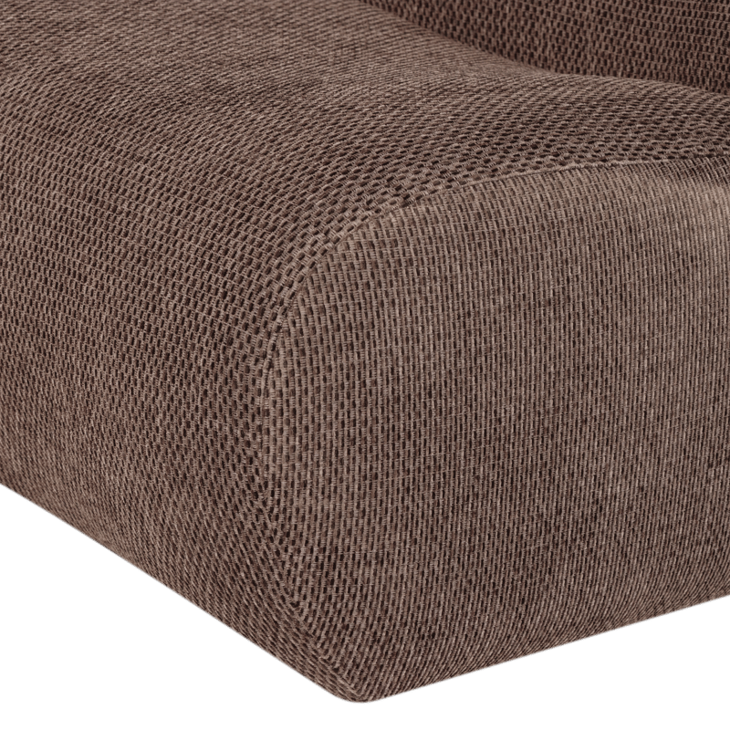 Fåtölj Nomu - Brun Melange - Möbler - Fåtölj & stolar - Fåtölj - Fåtölj utan armstöd