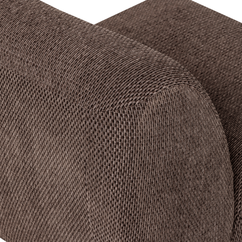 Fåtölj Nomu - Brun Melange - Möbler - Fåtölj & stolar - Fåtölj - Fåtölj utan armstöd