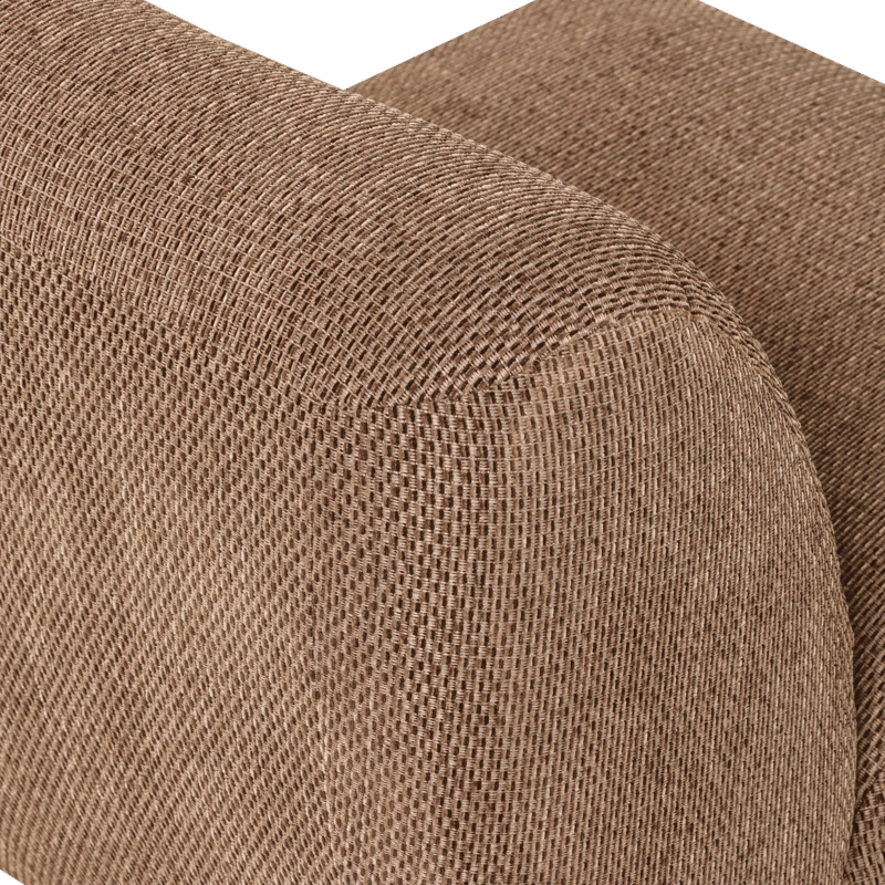 Fåtölj Nomu - Ljusbrun Melange - Möbler - Fåtölj & stolar - Fåtölj - Fåtölj utan armstöd