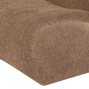 Fåtölj Nomu - Ljusbrun Melange - Möbler - Fåtölj & stolar - Fåtölj - Fåtölj utan armstöd