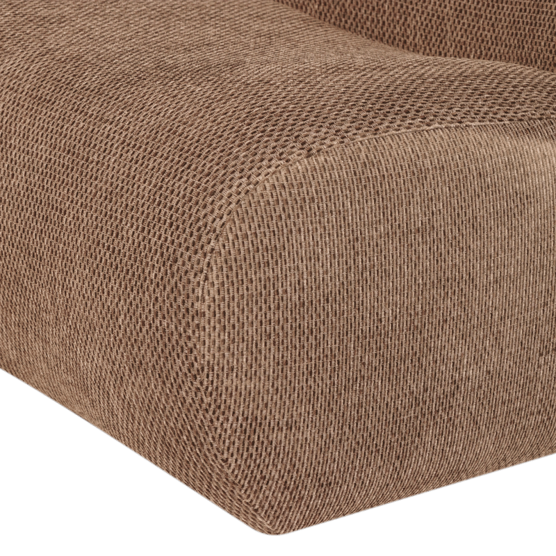 Fåtölj Nomu - Ljusbrun Melange - Möbler - Fåtölj & stolar - Fåtölj - Fåtölj utan armstöd