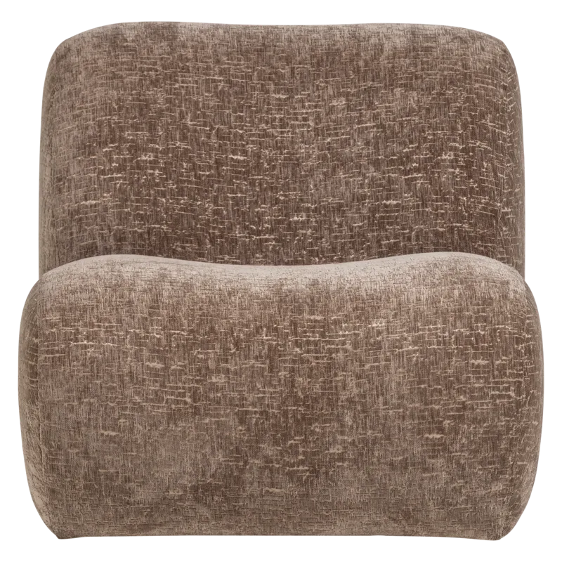 Fåtölj Nomu - Ljusbrun - Möbler - Fåtölj & stolar - Fåtölj - Fåtölj utan armstöd