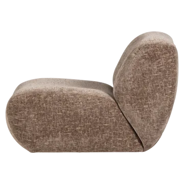 Fåtölj Nomu - Ljusbrun - Möbler - Fåtölj & stolar - Fåtölj - Fåtölj utan armstöd