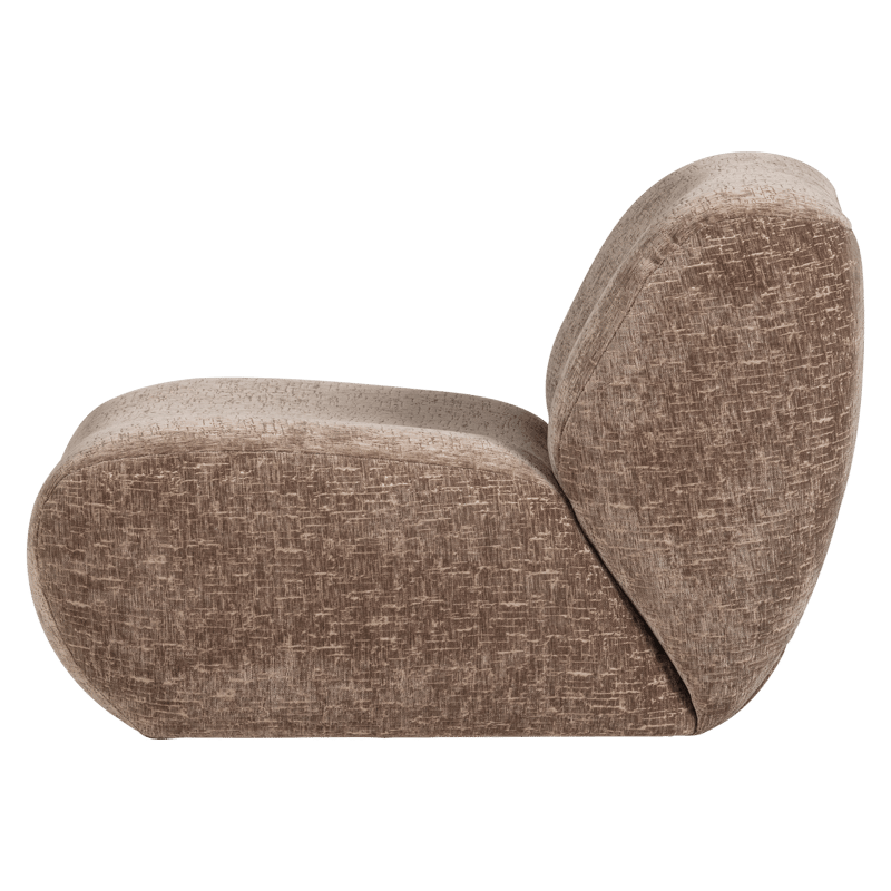 Fåtölj Nomu - Ljusbrun - Möbler - Fåtölj & stolar - Fåtölj - Fåtölj utan armstöd