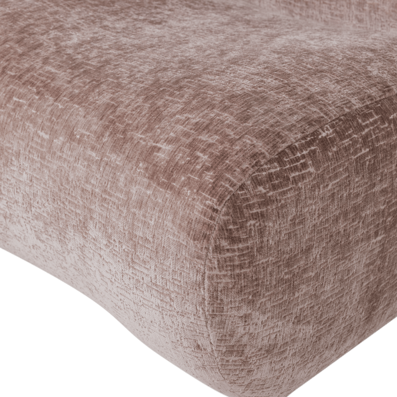 Fåtölj Nomu - Ljusrosa - Möbler - Fåtölj & stolar - Fåtölj - Fåtölj utan armstöd