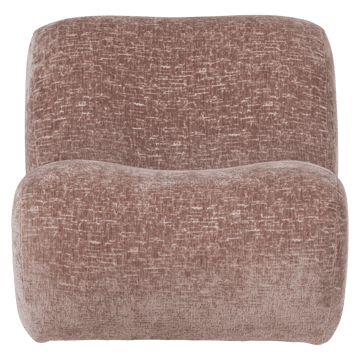 Fåtölj Nomu - Ljusrosa - Möbler - Fåtölj & stolar - Fåtölj - Fåtölj utan armstöd