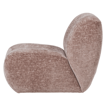 Fåtölj Nomu - Ljusrosa - Möbler - Fåtölj & stolar - Fåtölj - Fåtölj utan armstöd