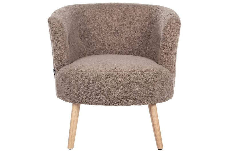 Fåtölj Odenzen Brunt/ljust trä - Brunt/ljust trä - Möbler - Fåtölj & stolar - Fåtölj - Fåtölj utan armstöd