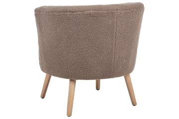 Fåtölj Odenzen Brunt/ljust trä - Brunt/ljust trä - Möbler - Fåtölj & stolar - Fåtölj - Fåtölj utan armstöd