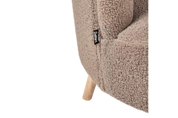 Fåtölj Odenzen Brunt/ljust trä - Brunt/ljust trä - Möbler - Fåtölj & stolar - Fåtölj - Fåtölj utan armstöd