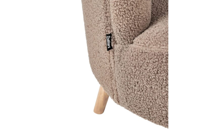 Fåtölj Odenzen Brunt/ljust trä - Brunt/ljust trä - Möbler - Fåtölj & stolar - Fåtölj - Fåtölj utan armstöd