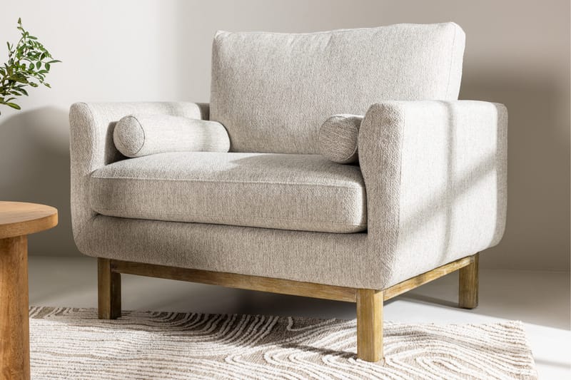 Fåtölj Olympos - Beige - Möbler - Fåtölj & stolar - Fåtölj