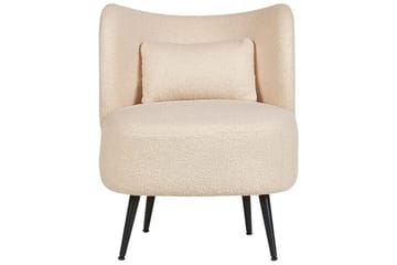 Fåtölj Otsby - Beige, svart - Möbler - Fåtölj & stolar - Fåtölj - Fåtölj utan armstöd