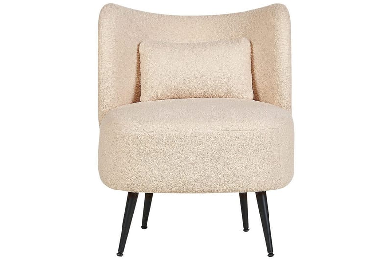 Fåtölj Otsby - Beige, svart - Möbler - Fåtölj & stolar - Fåtölj - Fåtölj utan armstöd