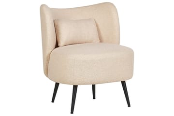 Fåtölj Otsby - Beige, svart - Möbler - Fåtölj & stolar - Fåtölj - Fåtölj utan armstöd