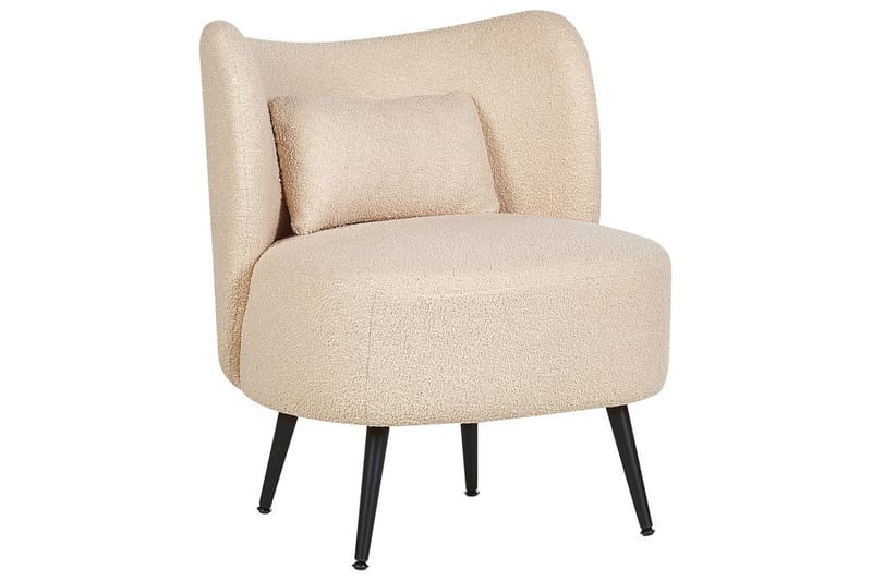 Fåtölj Otsby - Beige, svart - Möbler - Fåtölj & stolar - Fåtölj - Fåtölj utan armstöd