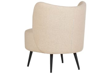 Fåtölj Otsby - Beige, svart - Möbler - Fåtölj & stolar - Fåtölj - Fåtölj utan armstöd
