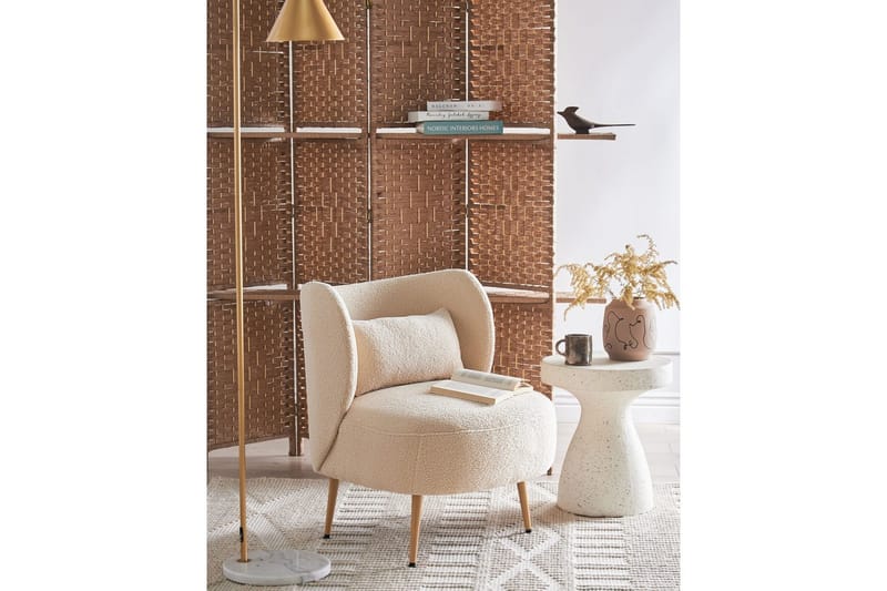 Fåtölj Otsby II Beige/ljust trä - Beige/ljust trä - Möbler - Fåtölj & stolar - Fåtölj - Fåtölj utan armstöd