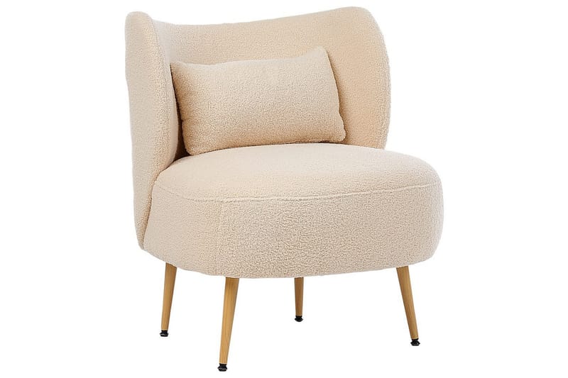 Fåtölj Otsby II Beige/ljust trä - Beige/ljust trä - Möbler - Fåtölj & stolar - Fåtölj - Fåtölj utan armstöd