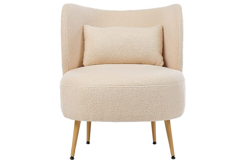 Fåtölj Otsby II Beige/ljust trä - Beige/ljust trä - Möbler - Fåtölj & stolar - Fåtölj - Fåtölj utan armstöd