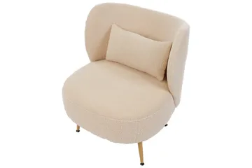 Fåtölj Otsby II Beige/ljust trä - Beige/ljust trä - Möbler - Fåtölj & stolar - Fåtölj - Fåtölj utan armstöd