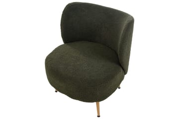 Fåtölj Otsby II Mörkgrön/ljust trä - Mörkgrön/ljust trä - Möbler - Fåtölj & stolar - Fåtölj - Fåtölj utan armstöd