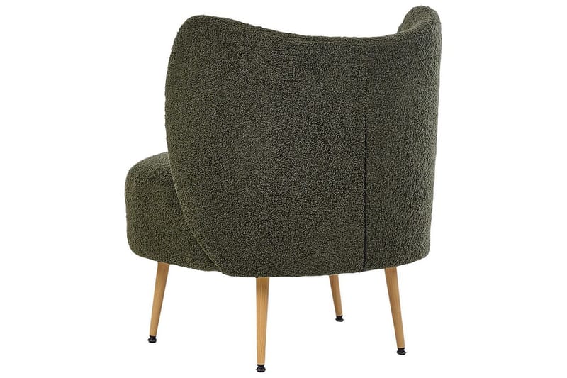 Fåtölj Otsby II Mörkgrön/ljust trä - Mörkgrön/ljust trä - Möbler - Fåtölj & stolar - Fåtölj - Fåtölj utan armstöd