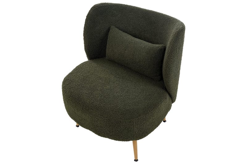 Fåtölj Otsby II Mörkgrön/ljust trä - Mörkgrön/ljust trä - Möbler - Fåtölj & stolar - Fåtölj - Fåtölj utan armstöd