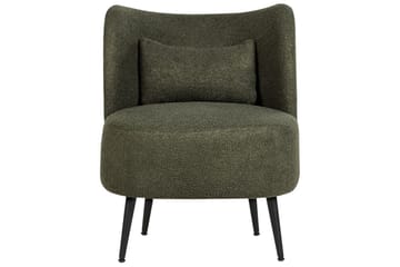 Fåtölj Otsby - Mörkgrön, Svart - Möbler - Fåtölj & stolar - Fåtölj - Fåtölj utan armstöd