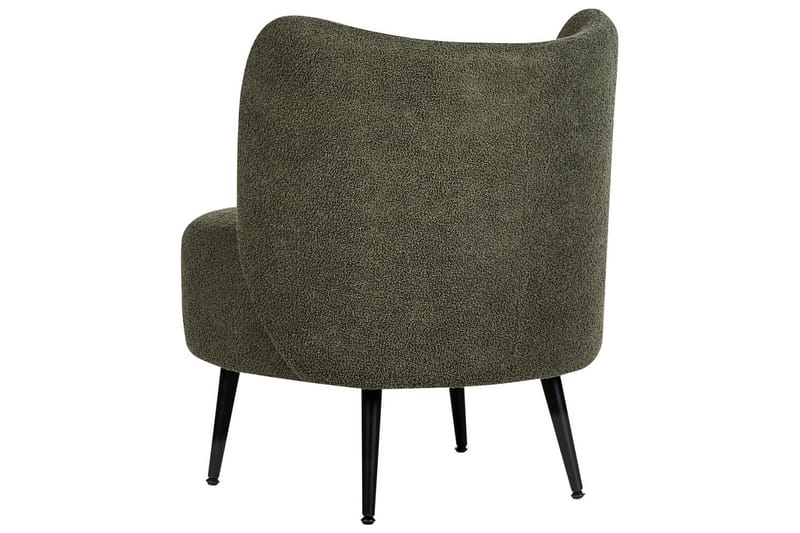 Fåtölj Otsby - Mörkgrön, Svart - Möbler - Fåtölj & stolar - Fåtölj - Fåtölj utan armstöd