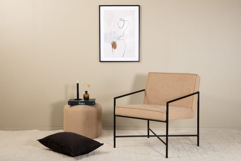 Fåtölj Rakel - Beige - Möbler - Fåtölj & stolar - Fåtölj