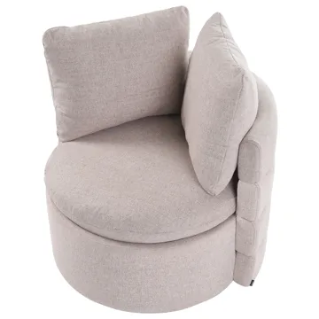 Fåtölj Randers - Beige - Möbler - Fåtölj & stolar - Fåtölj - Clubfåtölj