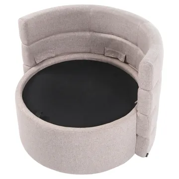 Fåtölj Randers - Beige - Möbler - Fåtölj & stolar - Fåtölj - Clubfåtölj