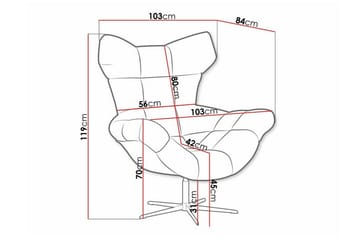Fåtölj Rathkeale - Möbler - Fåtölj & stolar - Fåtölj