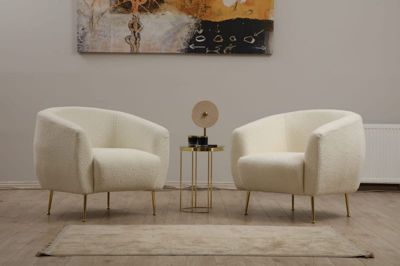 Fåtölj Redcliffe - Beige - Möbler - Fåtölj & stolar - Fåtölj