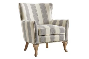 Fåtölj Reva Grå - Dorel Home - Möbler - Fåtölj & stolar - Fåtölj