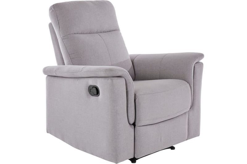 Fåtölj Southbrook Ljusgrå, Tyg/Trä/Metall, Manuell vilstol, Ljusgrå, Tyg/Trä/Metall, Manuell vilstol