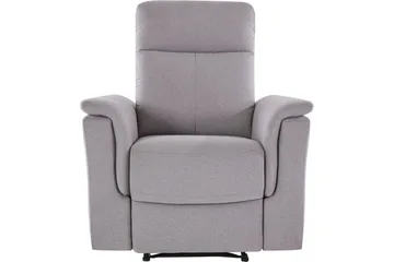 Fåtölj Southbrook Ljusgrå, Tyg/Trä/Metall, Manuell vilstol - Ljusgrå, Tyg/Trä/Metall, Manuell vilstol - Möbler - Fåtölj & stolar - Fåtölj - Biofåtölj & reclinerfåtölj